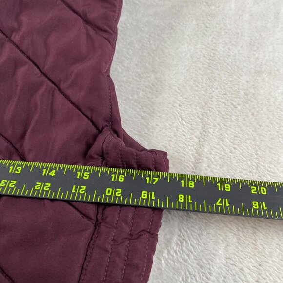 New York and Company Women's Vest Jacket Medium Full Zip Stand Collar Quilted - Picture 5 of 9